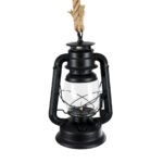 GLOBOSTAR® BARBAROSSA 01704 Vintage Κρεμαστό Φωτιστικό Οροφής με Ντουί 1 x E27 AC 220-240V IP20 - Μαύρο - Μ18 x Π18 x Υ28cm - Image 6