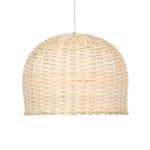 GLOBOSTAR® BERMUDA 01708 Boho Κρεμαστό Φωτιστικό Οροφής με Ντουί 1 x E27 AC 220-240V IP20 - Μπεζ - Μ31 x Π31 x Y22cm - Image 5