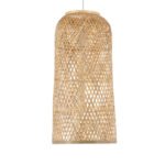 GLOBOSTAR® CALERO 01710 Boho Κρεμαστό Φωτιστικό Οροφής με Ντουί 1 x E27 AC 220-240V IP20 - Μπεζ - Μ25 x Π25 x Υ50cm - Image 5