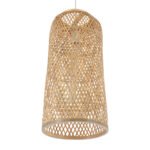 GLOBOSTAR® CALERO 01710 Boho Κρεμαστό Φωτιστικό Οροφής με Ντουί 1 x E27 AC 220-240V IP20 - Μπεζ - Μ25 x Π25 x Υ50cm - Image 6