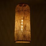 GLOBOSTAR® CALERO 01711 Boho Κρεμαστό Φωτιστικό Οροφής με Ντουί 1 x E27 AC 220-240V IP20 - Μπεζ - Μ30 x Π30 x Υ70cm - Image 3