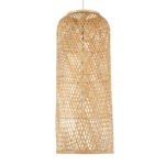 GLOBOSTAR® CALERO 01711 Boho Κρεμαστό Φωτιστικό Οροφής με Ντουί 1 x E27 AC 220-240V IP20 - Μπεζ - Μ30 x Π30 x Υ70cm - Image 5