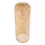 GLOBOSTAR® CALERO 01711 Boho Κρεμαστό Φωτιστικό Οροφής με Ντουί 1 x E27 AC 220-240V IP20 - Μπεζ - Μ30 x Π30 x Υ70cm - Image 7