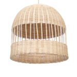 GLOBOSTAR® LUCIA 01725 Boho Κρεμαστό Φωτιστικό Οροφής με Ντουί 1 x E27 AC 220-240V IP20 - Μπεζ - Μ40 x Π40 x Y34cm - Image 6
