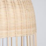 GLOBOSTAR® LUCIA 01726 Boho Κρεμαστό Φωτιστικό Οροφής με Ντουί 1 x E27 AC 220-240V IP20 - Μπεζ - Μ60 x Π60 x Y60cm - Image 9