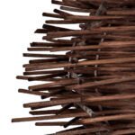 GLOBOSTAR® MINORCA 01733 Boho Κρεμαστό Φωτιστικό Οροφής με Ντουί 1 x E27 AC 220-240V IP20 - Καφέ - Μ35 x Π35 x Υ23cm - Image 8