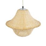 GLOBOSTAR® JUNIPER 01737 Boho Κρεμαστό Φωτιστικό Οροφής με Ντουί 1 x E27 AC 220-240V IP20 - Μπεζ - Μ45 x Π45 x Υ40cm - Image 7