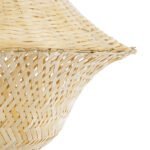 GLOBOSTAR® JUNIPER 01737 Boho Κρεμαστό Φωτιστικό Οροφής με Ντουί 1 x E27 AC 220-240V IP20 - Μπεζ - Μ45 x Π45 x Υ40cm - Image 8