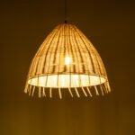 GLOBOSTAR® AQUATIC 01742 Boho Κρεμαστό Φωτιστικό Οροφής με Ντουί 1 x E27 AC 220-240V IP20 - Μπεζ - Μ40 x Π40 x Υ36cm - Image 3