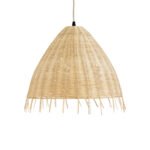 GLOBOSTAR® AQUATIC 01742 Boho Κρεμαστό Φωτιστικό Οροφής με Ντουί 1 x E27 AC 220-240V IP20 - Μπεζ - Μ40 x Π40 x Υ36cm - Image 5