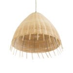 GLOBOSTAR® AQUATIC 01742 Boho Κρεμαστό Φωτιστικό Οροφής με Ντουί 1 x E27 AC 220-240V IP20 - Μπεζ - Μ40 x Π40 x Υ36cm - Image 6