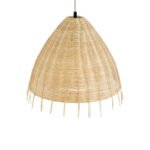 GLOBOSTAR® AQUATIC 01742 Boho Κρεμαστό Φωτιστικό Οροφής με Ντουί 1 x E27 AC 220-240V IP20 - Μπεζ - Μ40 x Π40 x Υ36cm - Image 7