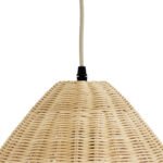 GLOBOSTAR® AQUATIC 01742 Boho Κρεμαστό Φωτιστικό Οροφής με Ντουί 1 x E27 AC 220-240V IP20 - Μπεζ - Μ40 x Π40 x Υ36cm - Image 8