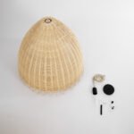 GLOBOSTAR® AQUATIC 01743 Boho Κρεμαστό Φωτιστικό Οροφής με Ντουί 1 x E27 AC 220-240V IP20 - Μπεζ - Μ60 x Π60 x Υ60cm - Image 10