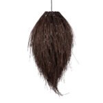 GLOBOSTAR® ARCHIPELAGO 01748 Boho Κρεμαστό Φωτιστικό Οροφής με Ντουί 1 x E27 AC 220-240V IP20 - Καφέ - Μ30 x Π30 x Υ63cm - Image 5