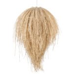 GLOBOSTAR® ARCHIPELAGO 01749 Boho Κρεμαστό Φωτιστικό Οροφής με Ντουί 1 x E27 AC 220-240V IP20 - Μπεζ - Μ40 x Π40 x Υ63cm - Image 5