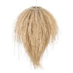 GLOBOSTAR® ARCHIPELAGO 01749 Boho Κρεμαστό Φωτιστικό Οροφής με Ντουί 1 x E27 AC 220-240V IP20 - Μπεζ - Μ40 x Π40 x Υ63cm - Image 7