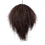 GLOBOSTAR® ARCHIPELAGO 01750 Boho Κρεμαστό Φωτιστικό Οροφής με Ντουί 1 x E27 AC 220-240V IP20 - Καφέ - Μ40 x Π40 x Υ63cm - Image 7