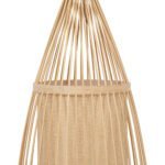 GLOBOSTAR® AZORES 01753 Boho Επιδαπέδιο Φωτιστικό με Ντουί 1 x E27 AC 220-240V IP20 - Μπεζ - Μ30 x Π30 x Υ90cm - Image 6