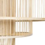 GLOBOSTAR® HIBISCUS 01780 Boho Κρεμαστό Φωτιστικό Οροφής με Ντουί 1 x E27 AC 220-240V IP20 - Μπεζ - Μ100 x Π100 x Y100cm - Image 9