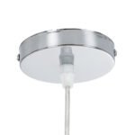 GLOBOSTAR® HIBISCUS 01781 Boho Κρεμαστό Φωτιστικό Οροφής με Ντουί 1 x E27 AC 220-240V IP20 - Μπεζ - Μ100 x Π100 x Υ100cm - Image 9