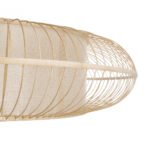 GLOBOSTAR® HIBISCUS 01782 Boho Κρεμαστό Φωτιστικό Οροφής με Ντουί 3 x E27 AC 220-240V IP20 - Μπεζ - Μ120 x Π120 x Y31cm - Image 8