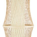 GLOBOSTAR® HIBISCUS 01783 Boho Κρεμαστό Φωτιστικό Οροφής με Ντουί 1 x E27 AC 220-240V IP20 - Μπεζ - Μ35 x Π35 x Υ150cm - Image 8