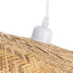 GLOBOSTAR® CARIBBEAN 01784 Μοντέρνο Κρεμαστό Φωτιστικό Οροφής με Ντουί 1 x E27 AC 220-240V IP20 - Μπεζ - Μ80 x Π80 x Υ35cm - Image 7