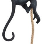 GLOBOSTAR® APES 01801 Μοντέρνο Κρεμαστό Φωτιστικό Οροφής με Ντουί 1 x E27 AC 220-240V IP20 - Μαύρο & Μπεζ - Μ26 x Π28 x Υ69cm - Image 8