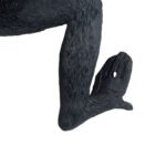 GLOBOSTAR® APES 01804 Μοντέρνο Φωτιστικό Τοίχου - Απλίκα με Ντουί 1 x E27 AC 220-240V IP20 - Μαύρο - Μ34 x Π31 x Υ61cm - Image 11