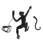 GLOBOSTAR® APES 01804 Μοντέρνο Φωτιστικό Τοίχου - Απλίκα με Ντουί 1 x E27 AC 220-240V IP20 - Μαύρο - Μ34 x Π31 x Υ61cm - Image 12