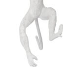 GLOBOSTAR® APES 01805 Μοντέρνο Φωτιστικό Τοίχου - Απλίκα με Ντουί 1 x E27 AC 220-240V IP20 - Λευκό - Μ34 x Π31 x Υ61cm - Image 9