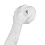 GLOBOSTAR® APES 01805 Μοντέρνο Φωτιστικό Τοίχου - Απλίκα με Ντουί 1 x E27 AC 220-240V IP20 - Λευκό - Μ34 x Π31 x Υ61cm - Image 10