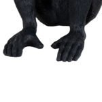 GLOBOSTAR® APES 01807 Μοντέρνο Επιτραπέζιο Φωτιστικό Πορτατίφ με Ντουί 1 x E27 AC 220-240V IP20 - Μαύρο - Μ30 x Π27 x Υ30cm - Image 7