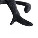 GLOBOSTAR® APES 01807 Μοντέρνο Επιτραπέζιο Φωτιστικό Πορτατίφ με Ντουί 1 x E27 AC 220-240V IP20 - Μαύρο - Μ30 x Π27 x Υ30cm - Image 9