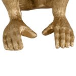 GLOBOSTAR® APES 01809 Μοντέρνο Επιτραπέζιο Φωτιστικό Πορτατίφ με Ντουί 1 x E27 AC 220-240V IP20 - Χρυσό - Μ30 x Π27 x Υ30cm - Image 7