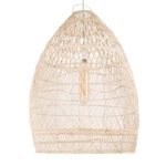 GLOBOSTAR® MALIBU 01811 Boho Κρεμαστό Φωτιστικό Οροφής με Ντουί 1 x E27 AC 220-240V IP20 - Μπεζ - Μ76 x Π76 x Υ100cm - Image 6