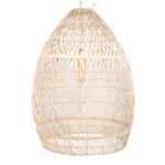 GLOBOSTAR® MALIBU 01812 Boho Κρεμαστό Φωτιστικό Οροφής με Ντουί 1 x E27 AC 220-240V IP20 - Μπεζ - Μ95 x Π95 x Υ125cm - Image 7