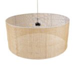 GLOBOSTAR® YOTTO 01823 Boho Κρεμαστό Φωτιστικό Οροφής με Ντουί 3 x E27 AC 220-240V IP20 - Μπεζ - Μ90 x Π90 x Υ40cm - Image 7