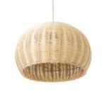 GLOBOSTAR® RAITO 01824 Boho Κρεμαστό Φωτιστικό Οροφής με Ντουί 1 x E27 AC 220-240V IP20 - Μπεζ - Μ40 x Π40 x Υ25cm - Image 6