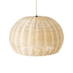 GLOBOSTAR® RAITO 01824 Boho Κρεμαστό Φωτιστικό Οροφής με Ντουί 1 x E27 AC 220-240V IP20 - Μπεζ - Μ40 x Π40 x Υ25cm - Image 7