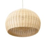 GLOBOSTAR® RAITO 01825 Boho Κρεμαστό Φωτιστικό Οροφής με Ντουί 1 x E27 AC 220-240V IP20 - Μπεζ - Μ60 x Π60 x Υ40cm - Image 6