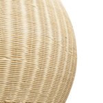 GLOBOSTAR® RAITO 01826 Boho Κρεμαστό Φωτιστικό Οροφής με Ντουί 1 x E27 AC 220-240V IP20 - Μπεζ - Μ100 x Π100 x Υ63cm - Image 8