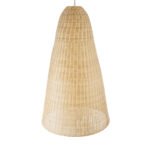 GLOBOSTAR® MAHANA 01827 Boho Κρεμαστό Φωτιστικό Οροφής με Ντουί 1 x E27 AC 220-240V IP20 - Μπεζ - Μ80 x Π80 x Υ130cm - Image 7