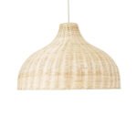 GLOBOSTAR® AFURU 01828 Boho Κρεμαστό Φωτιστικό Οροφής με Ντουί 1 x E27 AC 220-240V IP20 - Μπεζ - Μ60 x Π60 x Υ40cm - Image 5