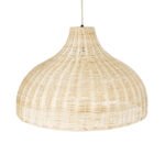 GLOBOSTAR® AFURU 01828 Boho Κρεμαστό Φωτιστικό Οροφής με Ντουί 1 x E27 AC 220-240V IP20 - Μπεζ - Μ60 x Π60 x Υ40cm - Image 7