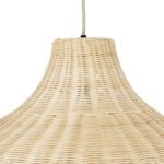 GLOBOSTAR® AFURU 01828 Boho Κρεμαστό Φωτιστικό Οροφής με Ντουί 1 x E27 AC 220-240V IP20 - Μπεζ - Μ60 x Π60 x Υ40cm - Image 8