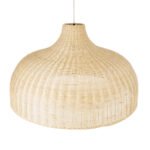 GLOBOSTAR® AFURU 01829 Boho Κρεμαστό Φωτιστικό Οροφής με Ντουί 1 x E27 AC 220-240V IP20 - Μπεζ - Μ100 x Π100 x Υ60cm - Image 7