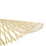 GLOBOSTAR® CINNABAR 01837 Boho Κρεμαστό Φωτιστικό Οροφής με Ντουί 1 x E27 AC 220-240V IP20 - Μπεζ - Μ75 x Π75 x Υ21cm - Image 8