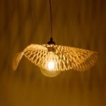 GLOBOSTAR® MELEMELE 01840 Boho Κρεμαστό Φωτιστικό Οροφής με Ντουί 1 x E27 AC 220-240V IP20 - Μπεζ - Μ50 x Π50 x Υ7cm - Image 3